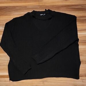Boohoo Plus-size Black Sweater